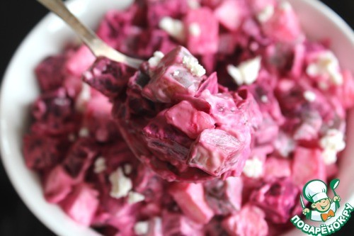 Пикантный свекольный салат Пикантный свекольный салат