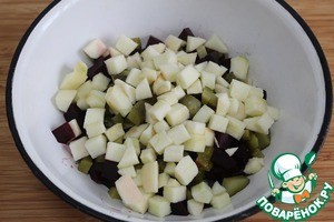 Пикантный свекольный салат Пикантный свекольный салат