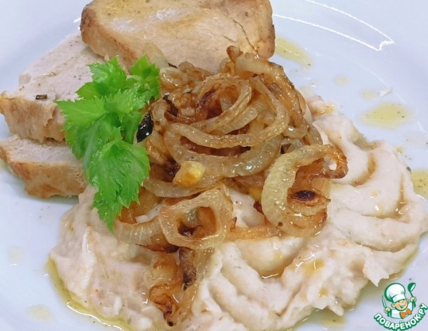 Пюре из белой фасоли по-румынски Пюре из белой фасоли по-румынски