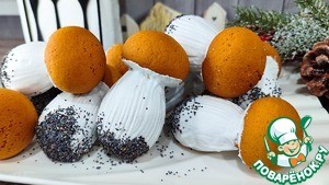 Пряничные медовые грибочки