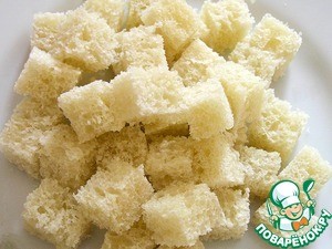 Салат "Цезарь" с семгой