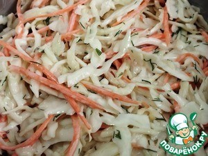 Салат из капусты и моркови "Простой" Салат из капусты и моркови "Простой"