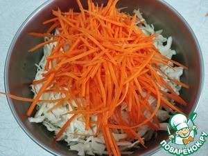 Салат из капусты и моркови "Простой" Салат из капусты и моркови "Простой"
