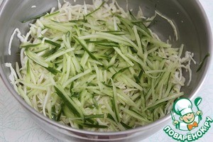 Салат "Три оттенка зеленого"