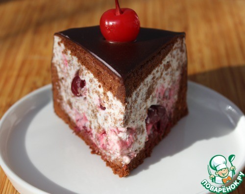 Шоколадный торт "Для тебя"