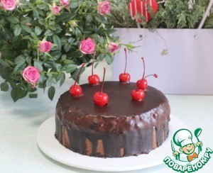 Шоколадный торт "Для тебя"