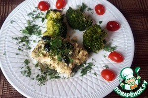 Сом запеченный Сом запеченный