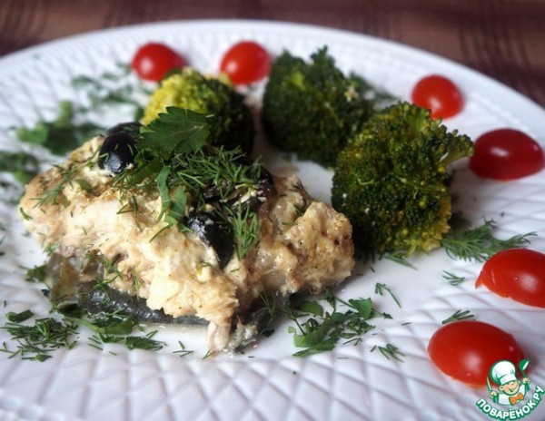 Сом запеченный Сом запеченный