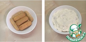 Тирамису без яиц с маскарпоне