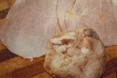 Закуска "мясной цветок"