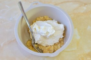 Торт «Молочная девочка» с бананами Торт «Молочная девочка» с бананами