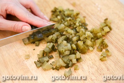 Блин фермерский (с картофельным пюре и беконом) Блин фермерский (с картофельным пюре и беконом)