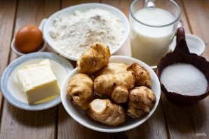 Молочное печенье с топинамбуром Молочное печенье с топинамбуром