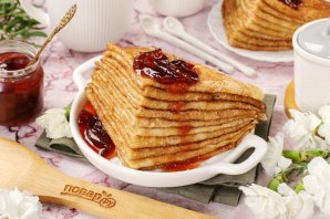 Блины в пластиковой бутылке на молоке Блины в пластиковой бутылке на молоке