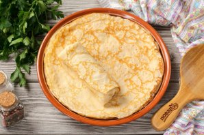 Блинчики с мясом, морковью и капустой Блинчики с мясом, морковью и капустой