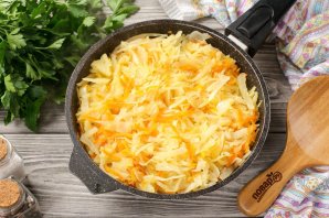 Блинчики с мясом, морковью и капустой Блинчики с мясом, морковью и капустой