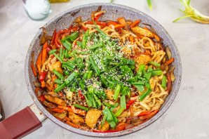 Лапша удон с индейкой Лапша удон с индейкой