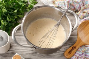 Блинчики с мясом, морковью и капустой Блинчики с мясом, морковью и капустой