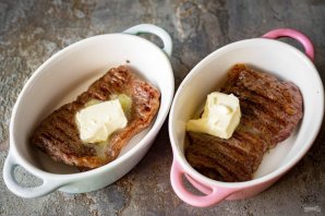 Нежная говядина под ягодным соусом Нежная говядина под ягодным соусом