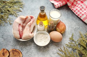 Запеканка из лососевых молок