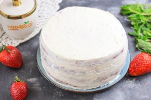 Чиз крем для выравнивания торта Чиз крем для выравнивания торта