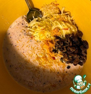 Овсяные маффины с яблоком и клюквой