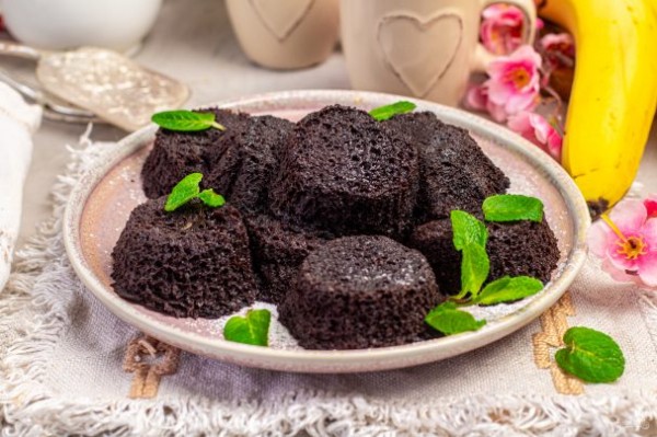 Кексы без муки в микроволновке Кексы без муки в микроволновке