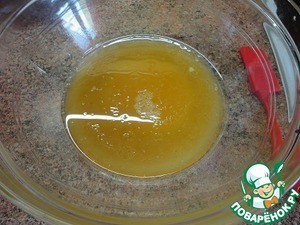 Карамельный медовик постный