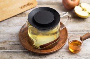 Гречишный чай с яблоком и корицей Гречишный чай с яблоком и корицей