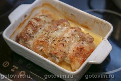 Рулетики из свинины с голубым сыром Рулетики из свинины с голубым сыром