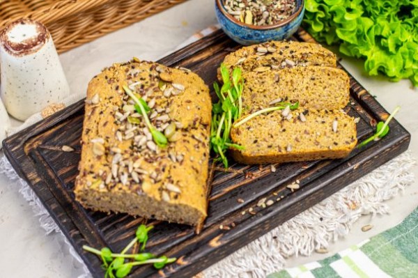 Безглютеновый хлеб без дрожжей в духовке Безглютеновый хлеб без дрожжей в духовке