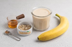 Цельнозерновой смузи с бананом Цельнозерновой смузи с бананом