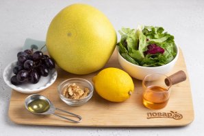 Салат с помело и виноградом Салат с помело и виноградом