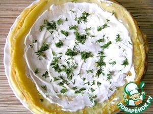 Блинчики с курицей и апельсином Блинчики с курицей и апельсином