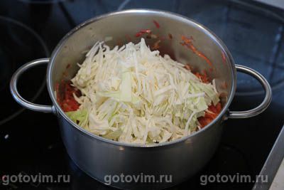Солянка из квашеной и свежей капусты с нутом и курагой Солянка из квашеной и свежей капусты с нутом и курагой