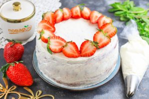 Чиз крем для выравнивания торта Чиз крем для выравнивания торта