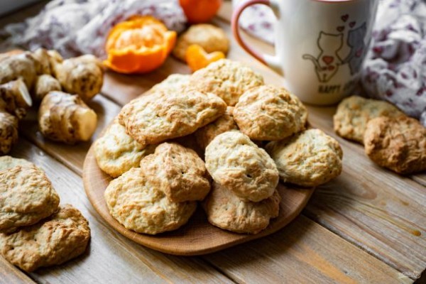 Молочное печенье с топинамбуром Молочное печенье с топинамбуром