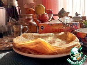 Блинчики "Три стакана" Блинчики "Три стакана"