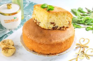 Пирог с сушеным инжиром Пирог с сушеным инжиром