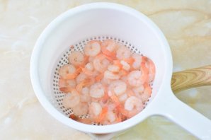 Салат с креветками по-французски Салат с креветками по-французски