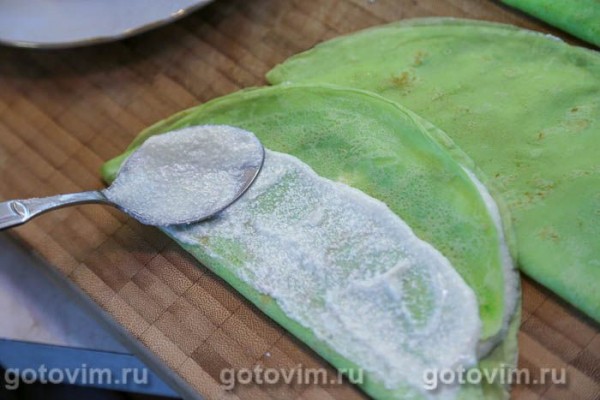 Блинный торт «Роза» с заварным кремом Блинный торт «Роза» с заварным кремом