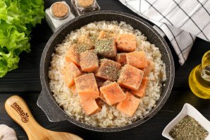 Ризотто с форелью Ризотто с форелью