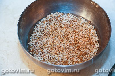 Каша из полбы с грибами и тыквой Каша из полбы с грибами и тыквой