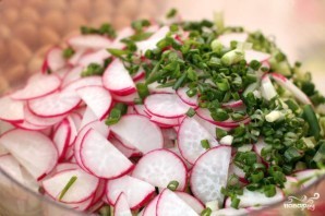 Окрошка на минеральной воде Окрошка на минеральной воде