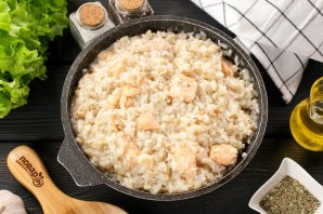 Ризотто с форелью Ризотто с форелью