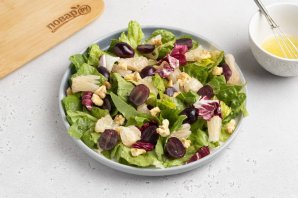 Салат с помело и виноградом Салат с помело и виноградом