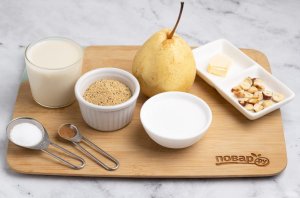 Амарантовая каша с грушей и фундуком Амарантовая каша с грушей и фундуком