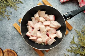 Запеканка из лососевых молок