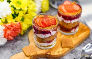 Десерт из печенья и творога Десерт из печенья и творога