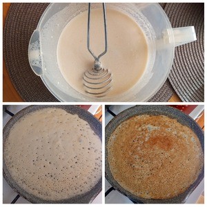 Блинчики "Три стакана" Блинчики "Три стакана"